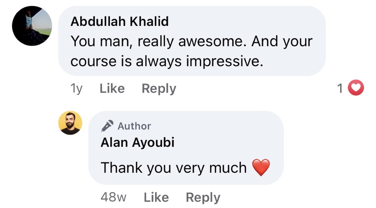 Student review - Facebook